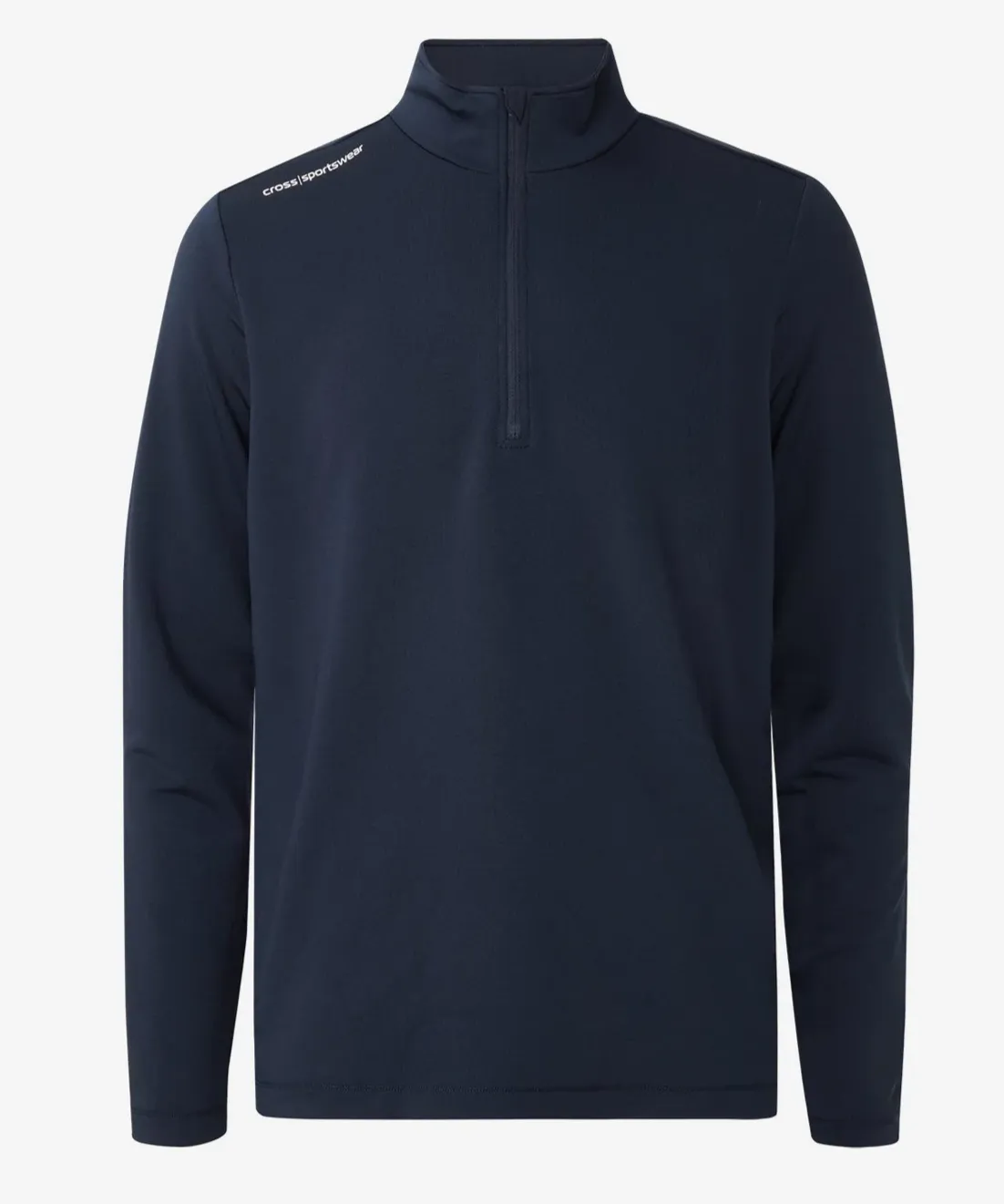 Cross Men's ATHLETIC HALF ZIP MIDLAYER - NAVY