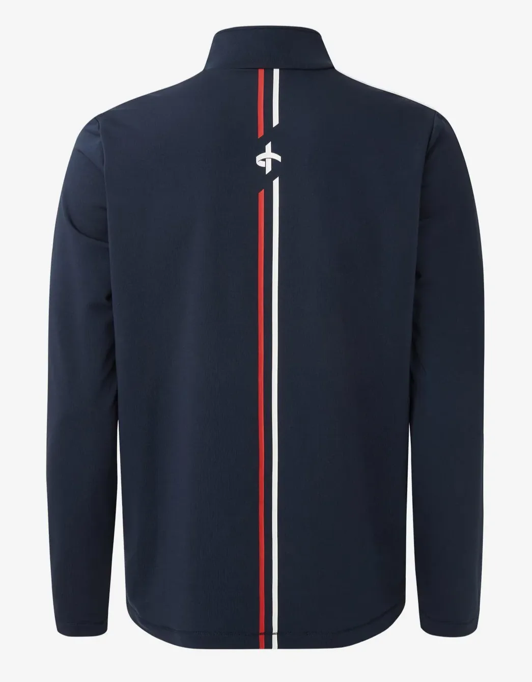 Cross Men's ATHLETIC HALF ZIP MIDLAYER - NAVY