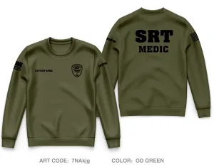 CUSTOM Department Of the army civilian police Core Men's Crewneck Performance Sweatshirt - 7NAkjg