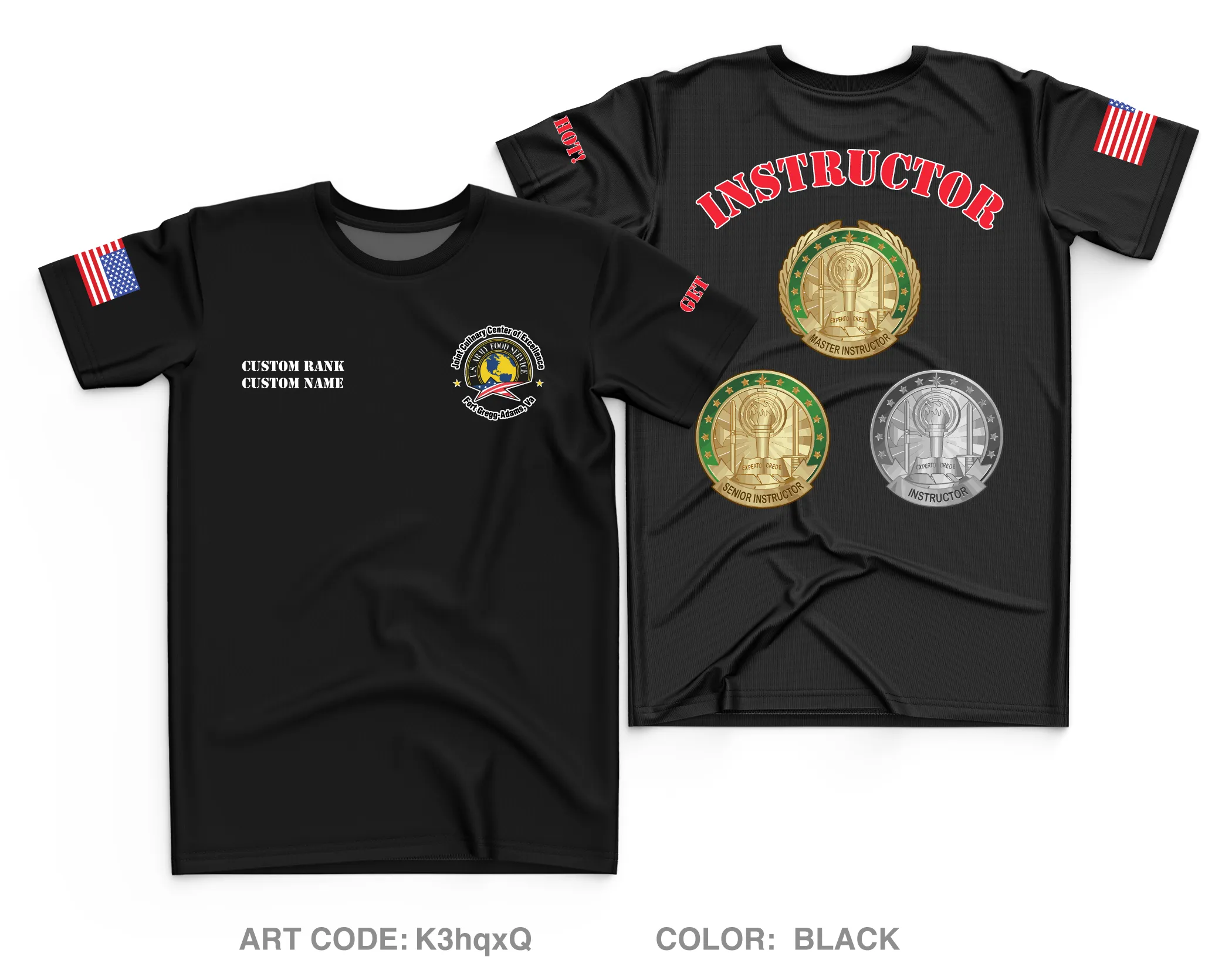 CUSTOM JCCoE, 266th QM BN, 23rd QM BDE Core Men's SS Performance Tee - K3hqxQ