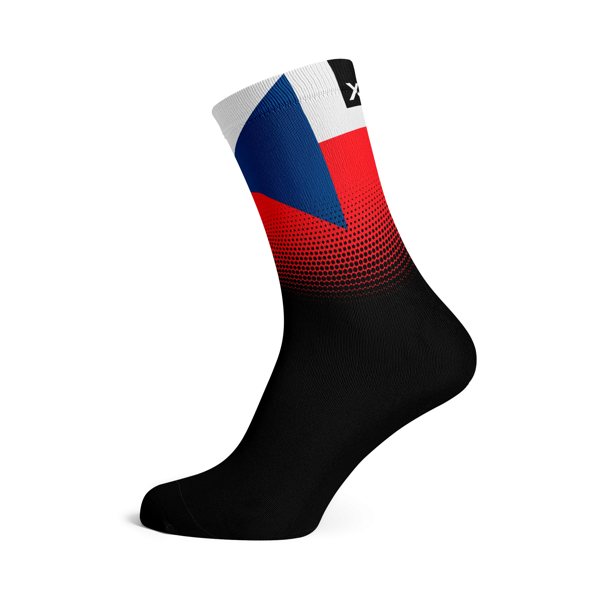 Czech Republic Flag Socks