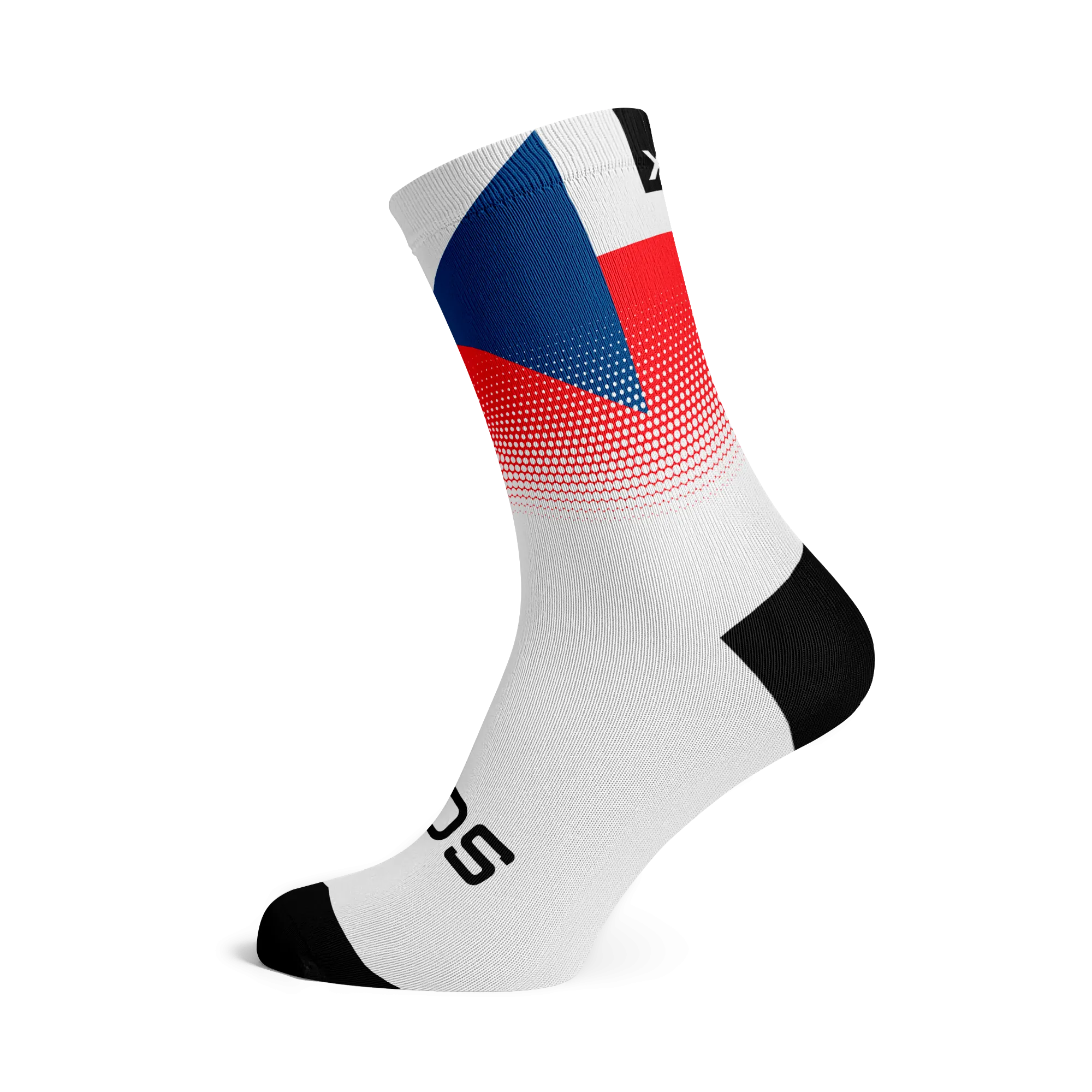 Czech Republic Flag Socks