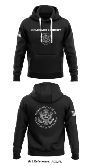 Diplomatic Security Service  Store 1  Core Men's Hooded Performance Sweatshirt - Adx2fU