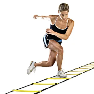 Durable 9 rung 16.5 Feet 5M Agility Ladder for Soccer Speed Training Equipment BHU2