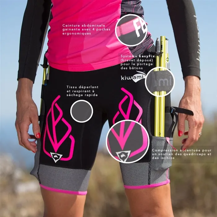 EQUILIBRIUM TRAIL SHORTS- PINK