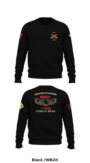 F Sfc 3-29, 4th ID  Store 1 Core Men's Crewneck Performance Sweatshirt - rWB2it