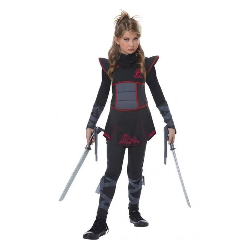 Fearless Ninja/Child Black And Grey
