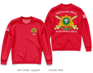 Field Artillery Squadron, 2d Cavalry Regiment Core Men's Crewneck Performance Sweatshirt - wppZ4P