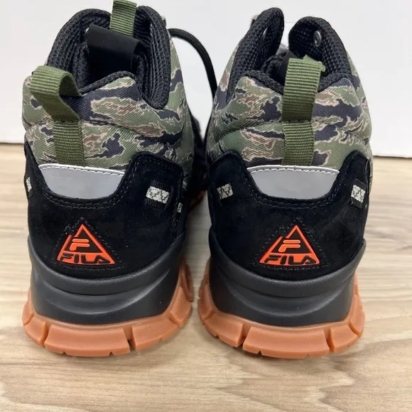 Fila Ray Tracer TR 2 Mid Trail Black/Camo Mens 1RM01882-962 NWOB