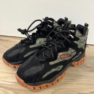 Fila Ray Tracer TR 2 Mid Trail Black/Camo Mens 1RM01882-962 NWOB