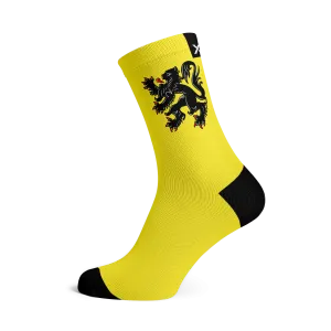 Flemish Lion Flag Socks