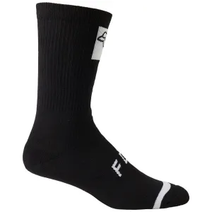 FOX 8 INCH DEFEND CREW SOCKS [BLACK]