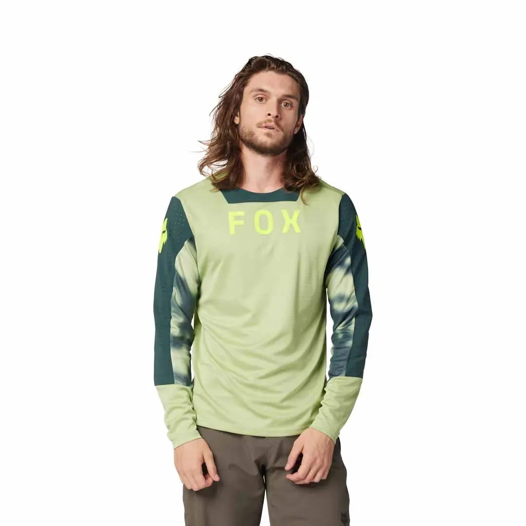 Fox DEFEND LS Jersey Taunt Pale Green
