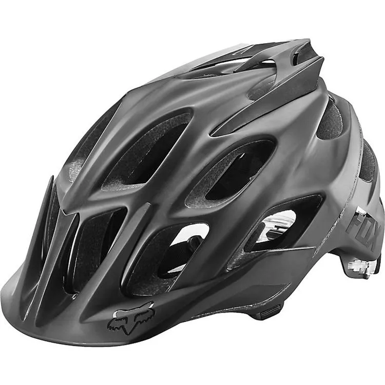 Fox Flux Am/Tr Helmet - Matte Black Xs/S