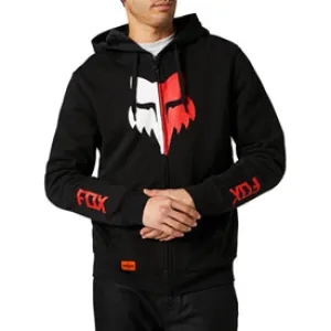 FOX RACING PERIL SASQUATCH ZIP-UP HOODED SWEATSHIRT