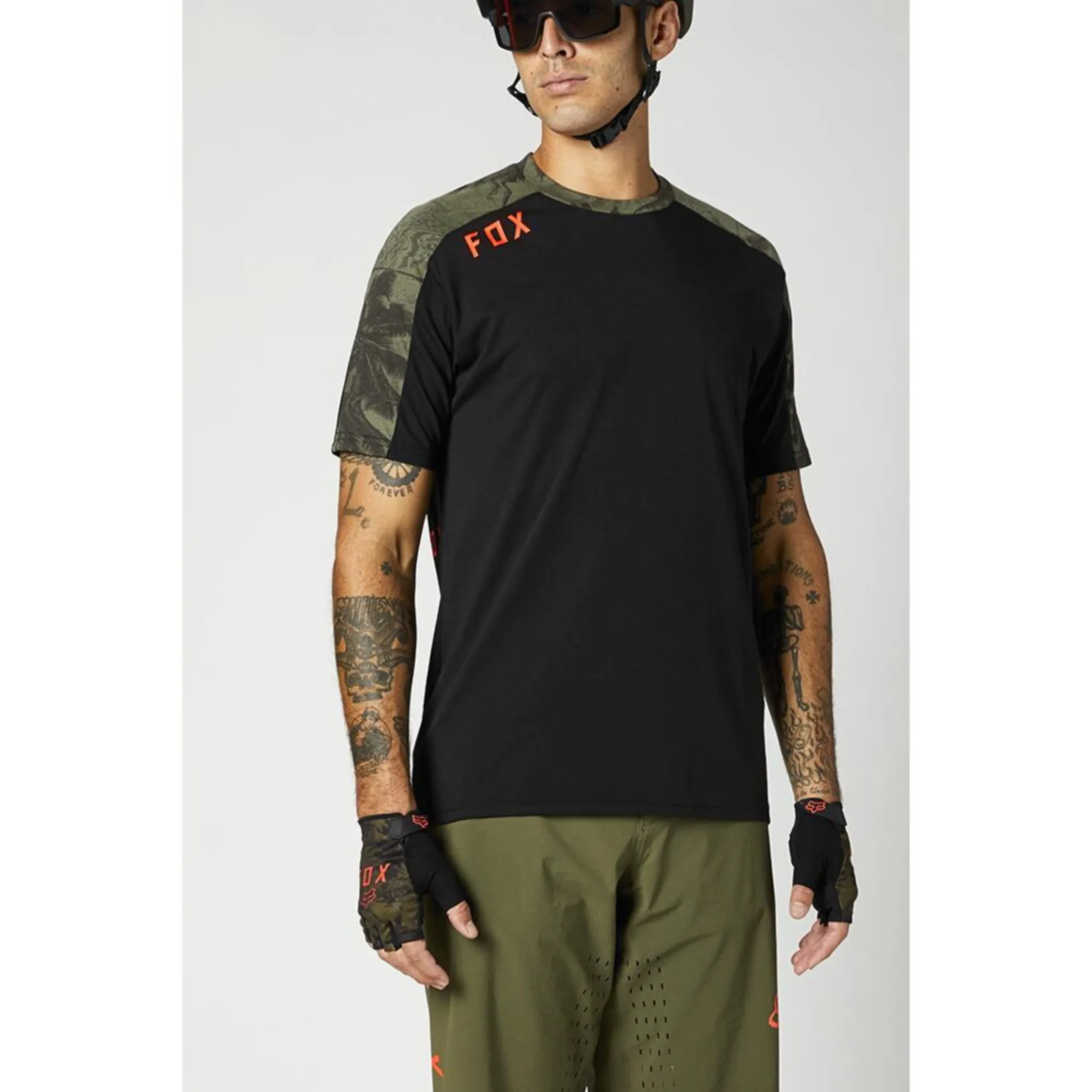 Fox Ranger DR Short Sleeve Jersey Black
