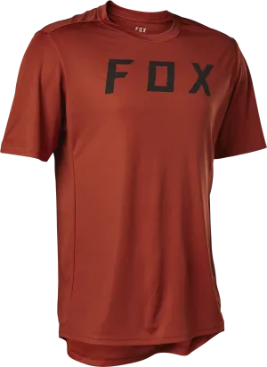 Fox Ranger Moth Short Sleeve Jersey Red Clay