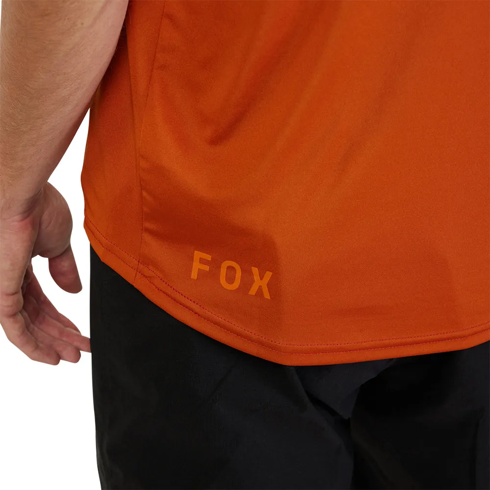 Fox Ranger Ss Jersey Lab Head [Burnt Orange]