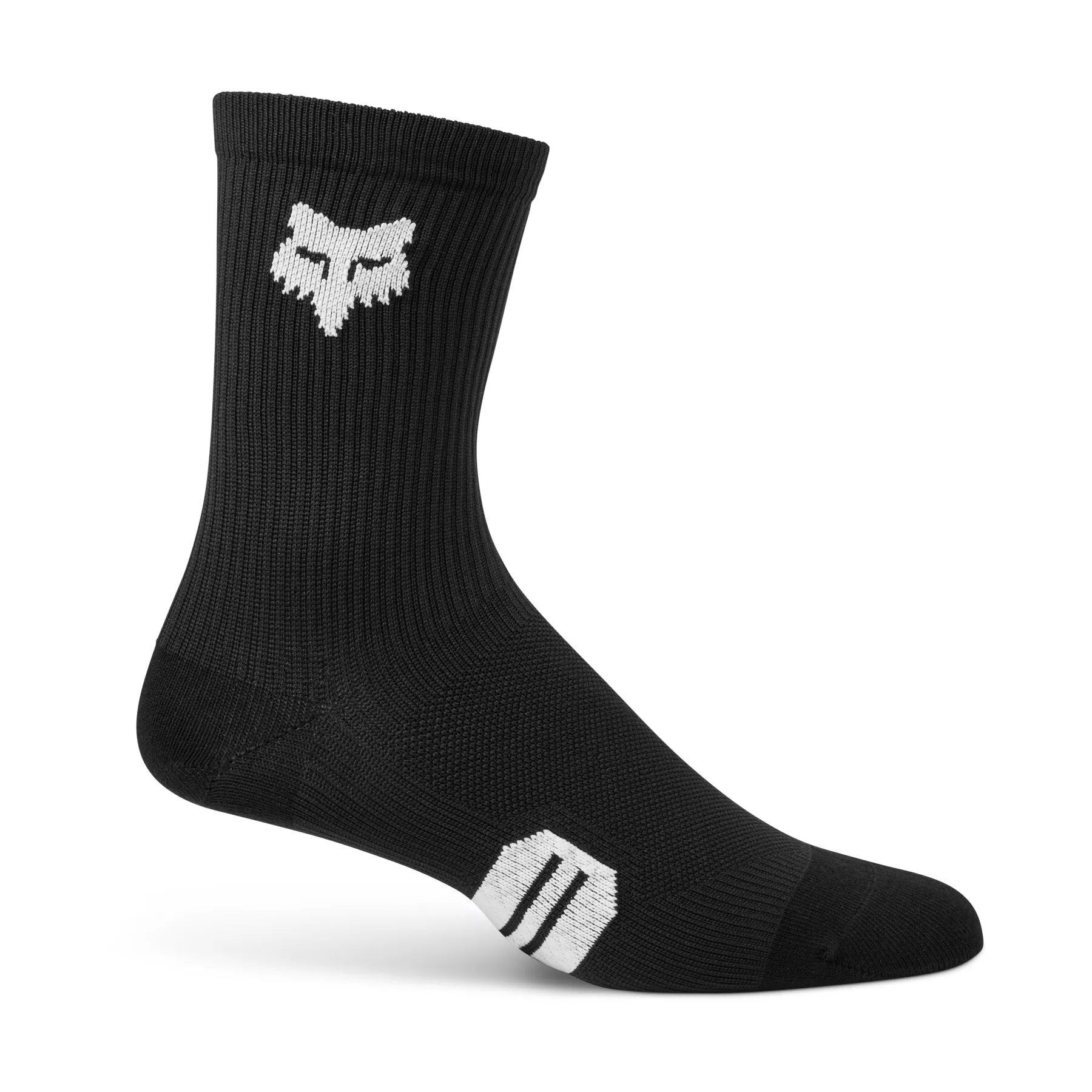 Fox Youth 6" Ranger Crew Socks Black