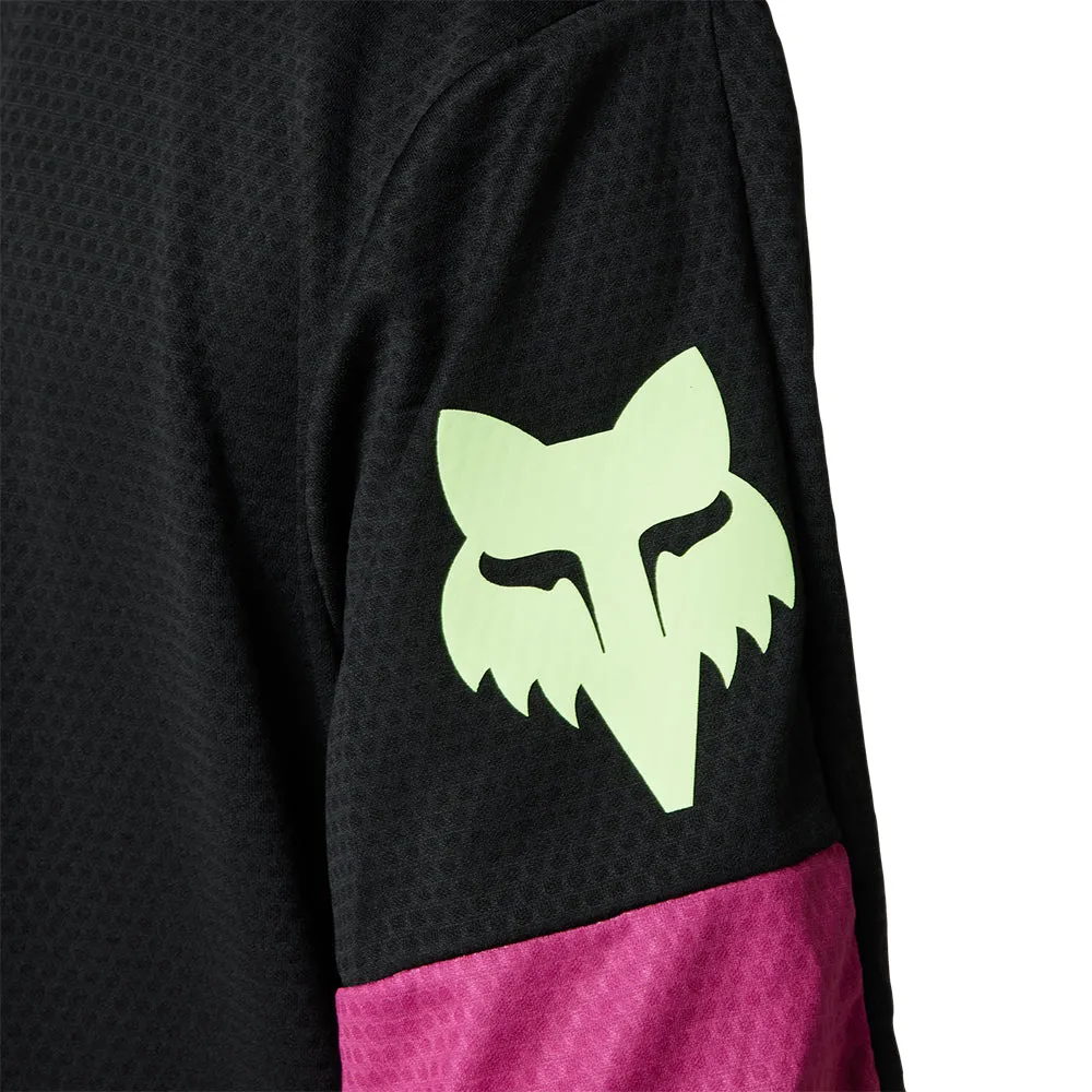 Fox Youth Defend Ls Jersey Race [Black]