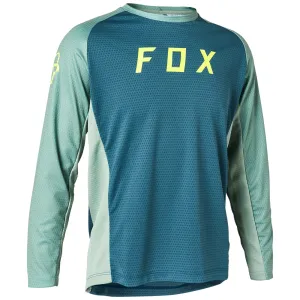 Fox Youth Defend Ls Jersey - Slate Blue