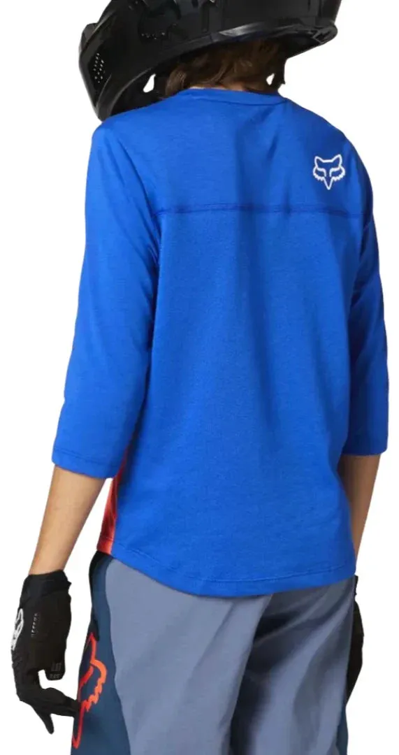 Fox YOUTH RANGER DR 3/4 JERSEY - Atomic Orange