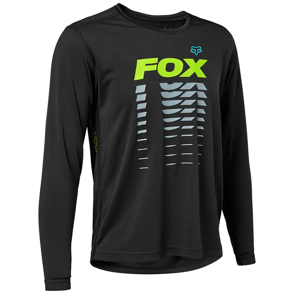 FOX YOUTH RANGER LS JERSEY [BLACK]