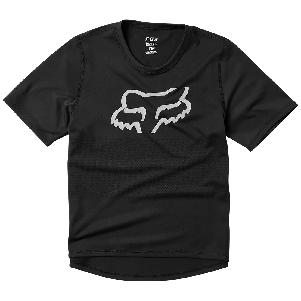 Fox Youth Ranger Ss Jersey - Black