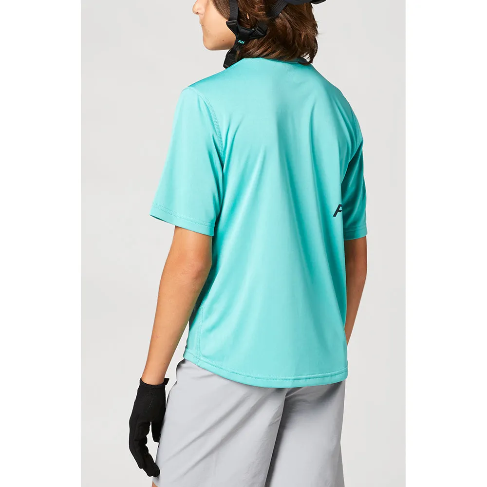 Fox Youth Ranger Ss Jersey - Teal