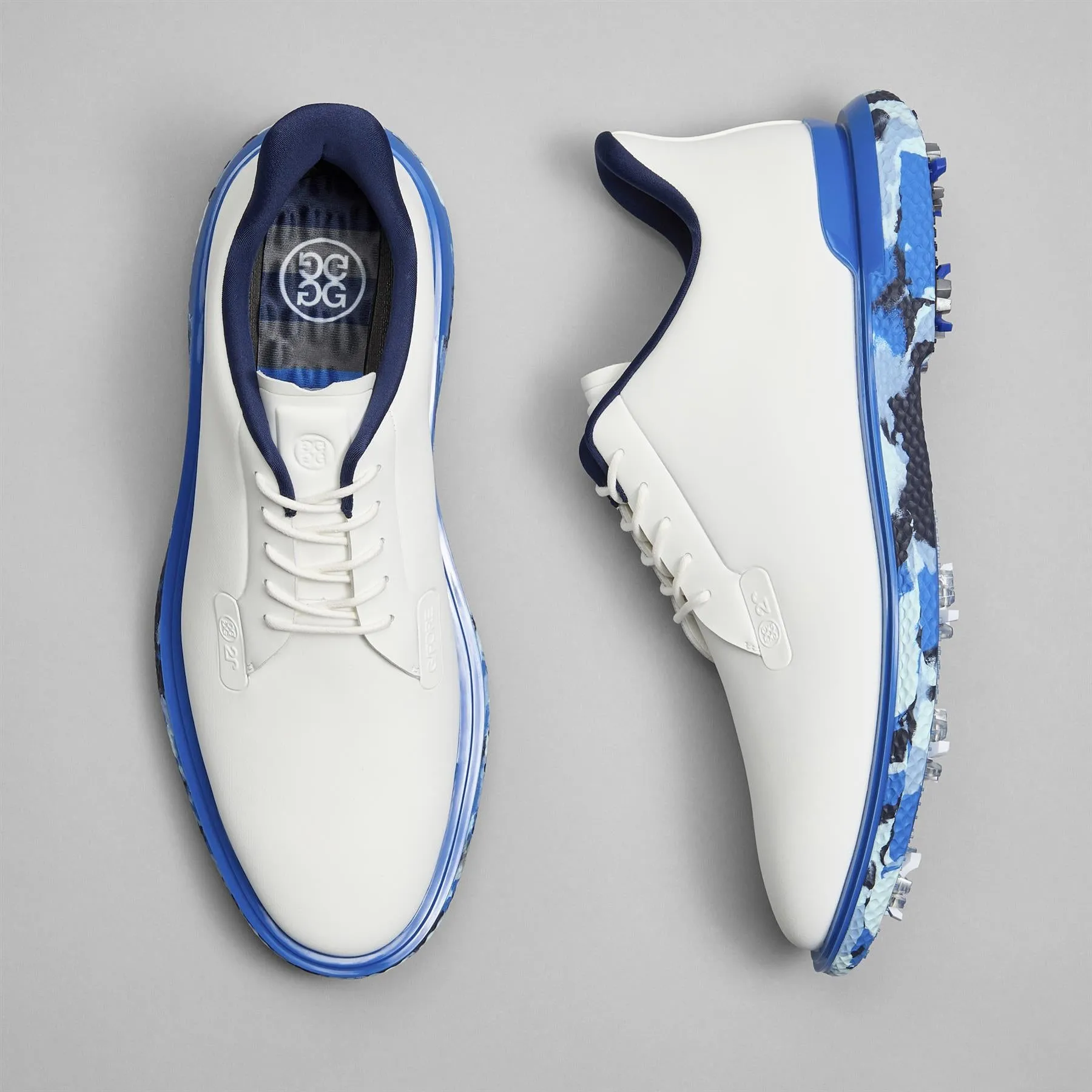 GALLIVAN2R G/LOCK TPU Camo Sole Golf Shoes Snow/Twilight