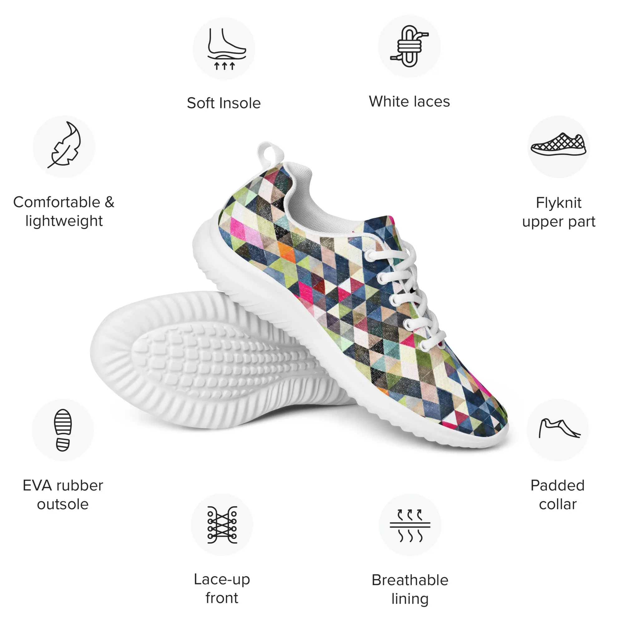 Geo Flow Women’s Athletic Shoes