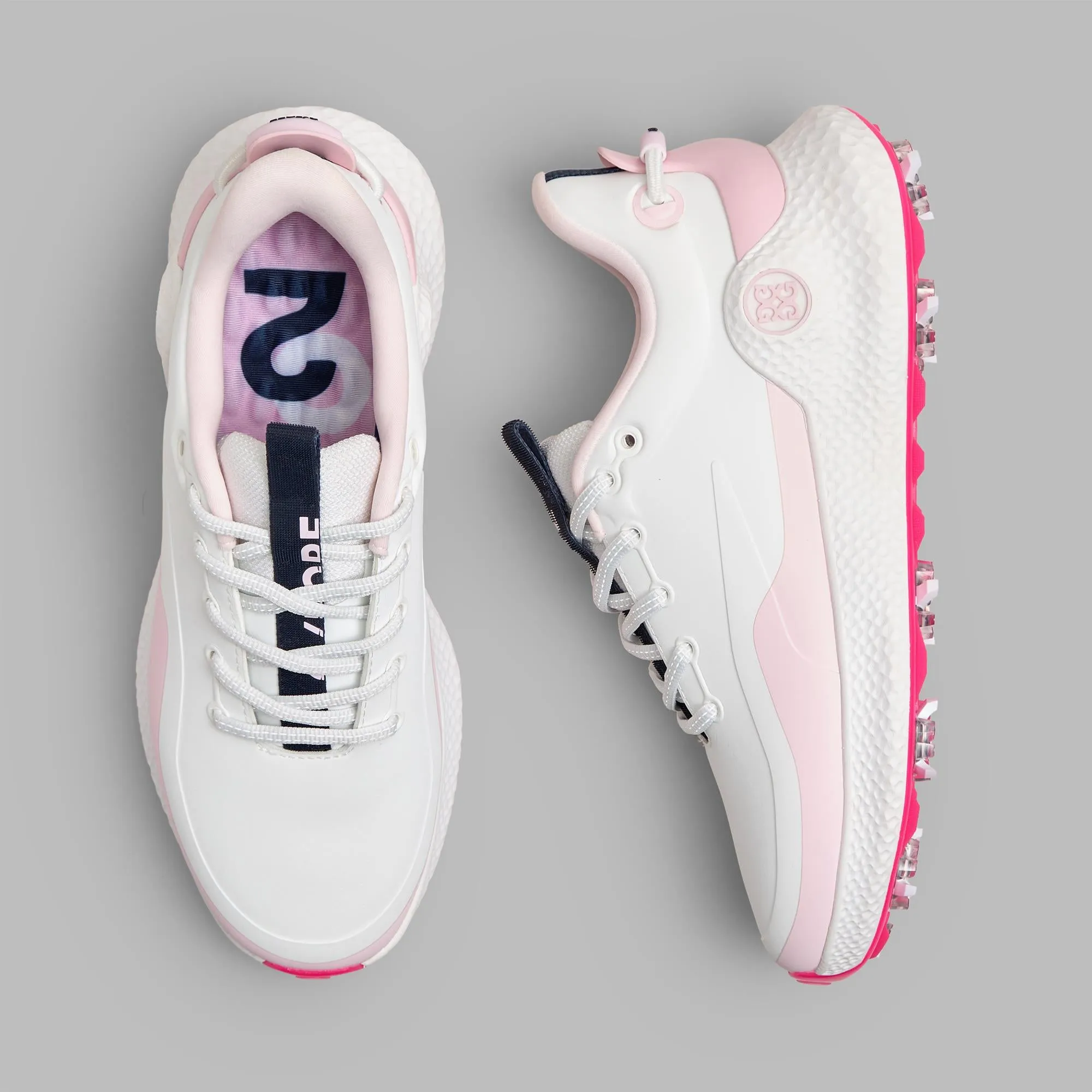 G/FORE MG4  O2 G/LOCK Ladies Golf Shoes Snow/Blush