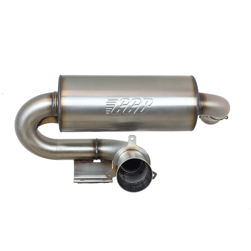 GGB Stainless Steel Muffler and Bypass Pipe | 2017-2022 Can-Am Maverick X3 Turbo / Max X3 Turbo