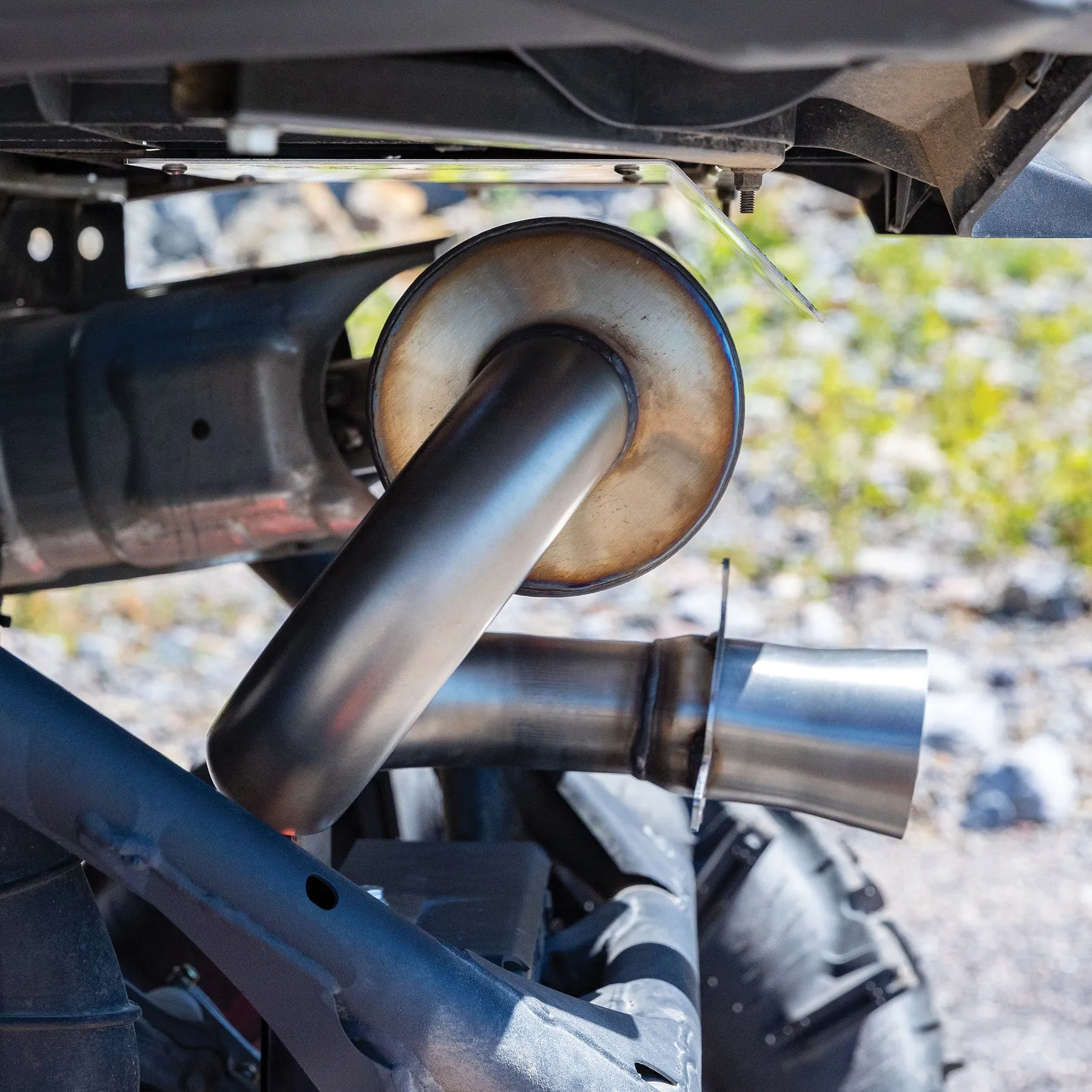 GGB Stainless Steel Muffler and Bypass Pipe | 2017-2022 Can-Am Maverick X3 Turbo / Max X3 Turbo