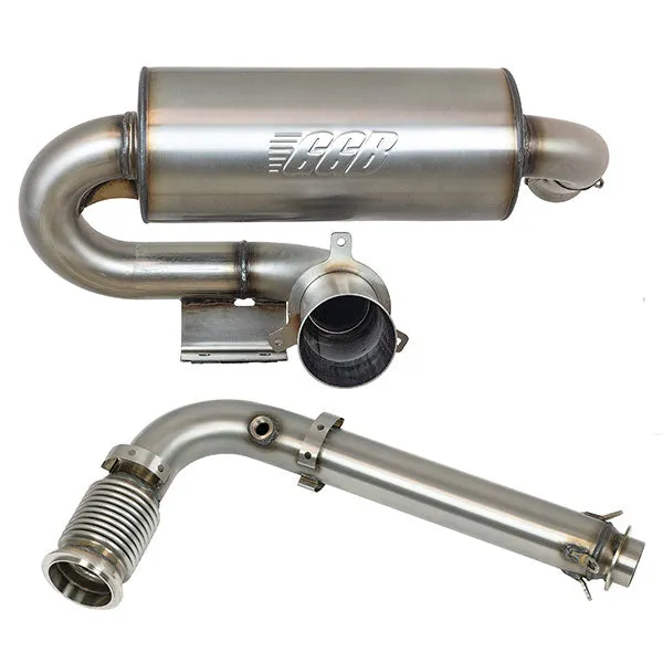 GGB Stainless Steel Muffler and Bypass Pipe | 2017-2022 Can-Am Maverick X3 Turbo / Max X3 Turbo