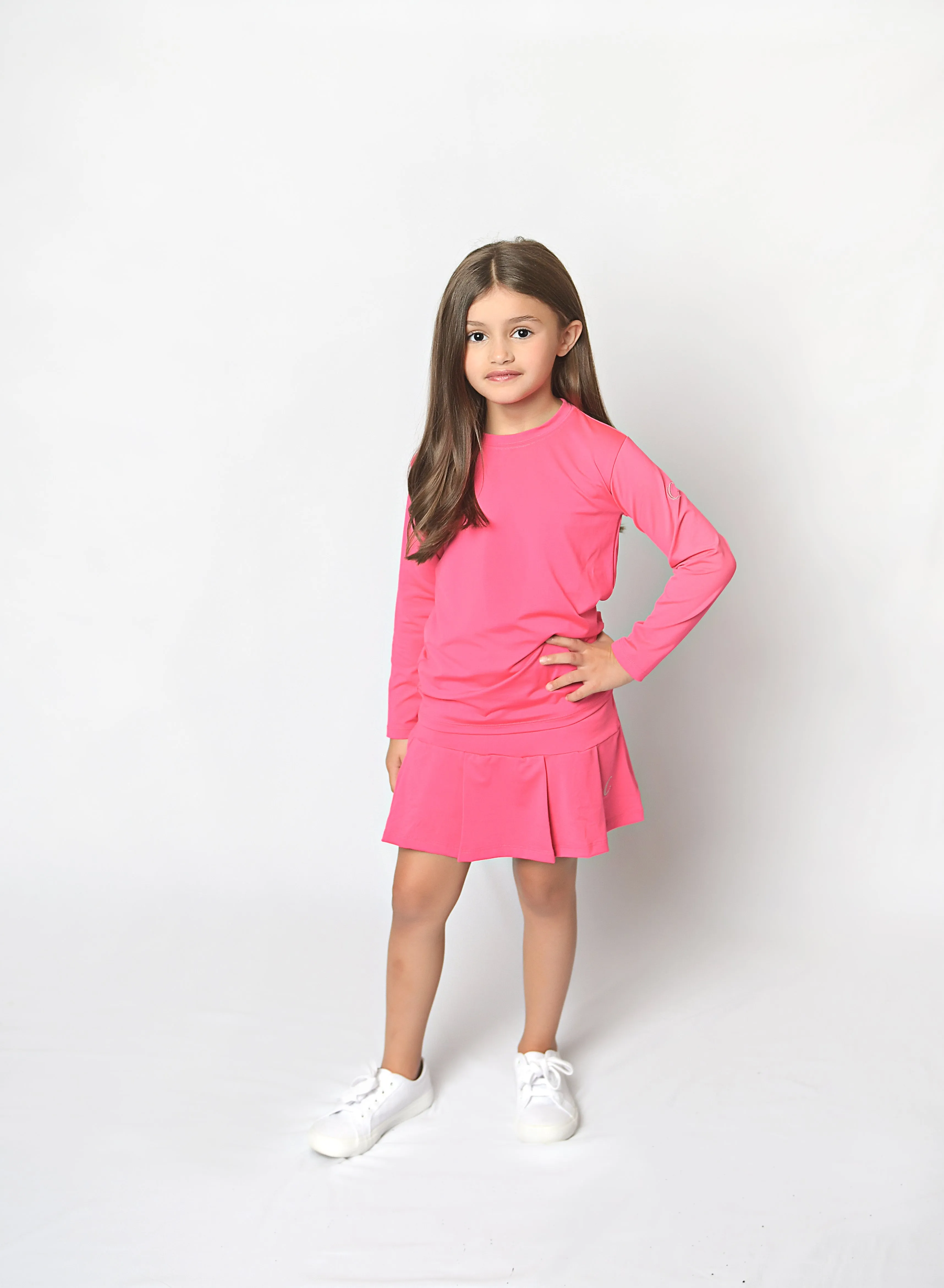 Girls Pleated Skort