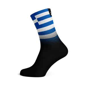 Greece Flag Socks