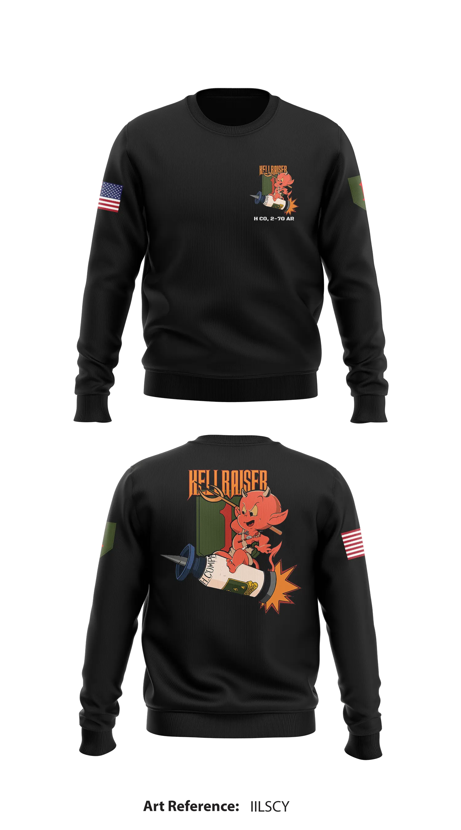 H CO, 2-70 AR  Store 1 Core Men's Crewneck Performance Sweatshirt - IIlsCY