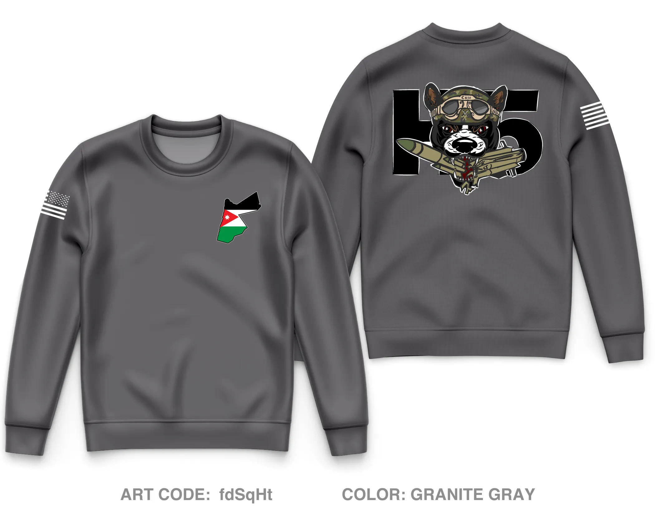 H5 Jordan Core Men's Crewneck Performance Sweatshirt - fdSqHt