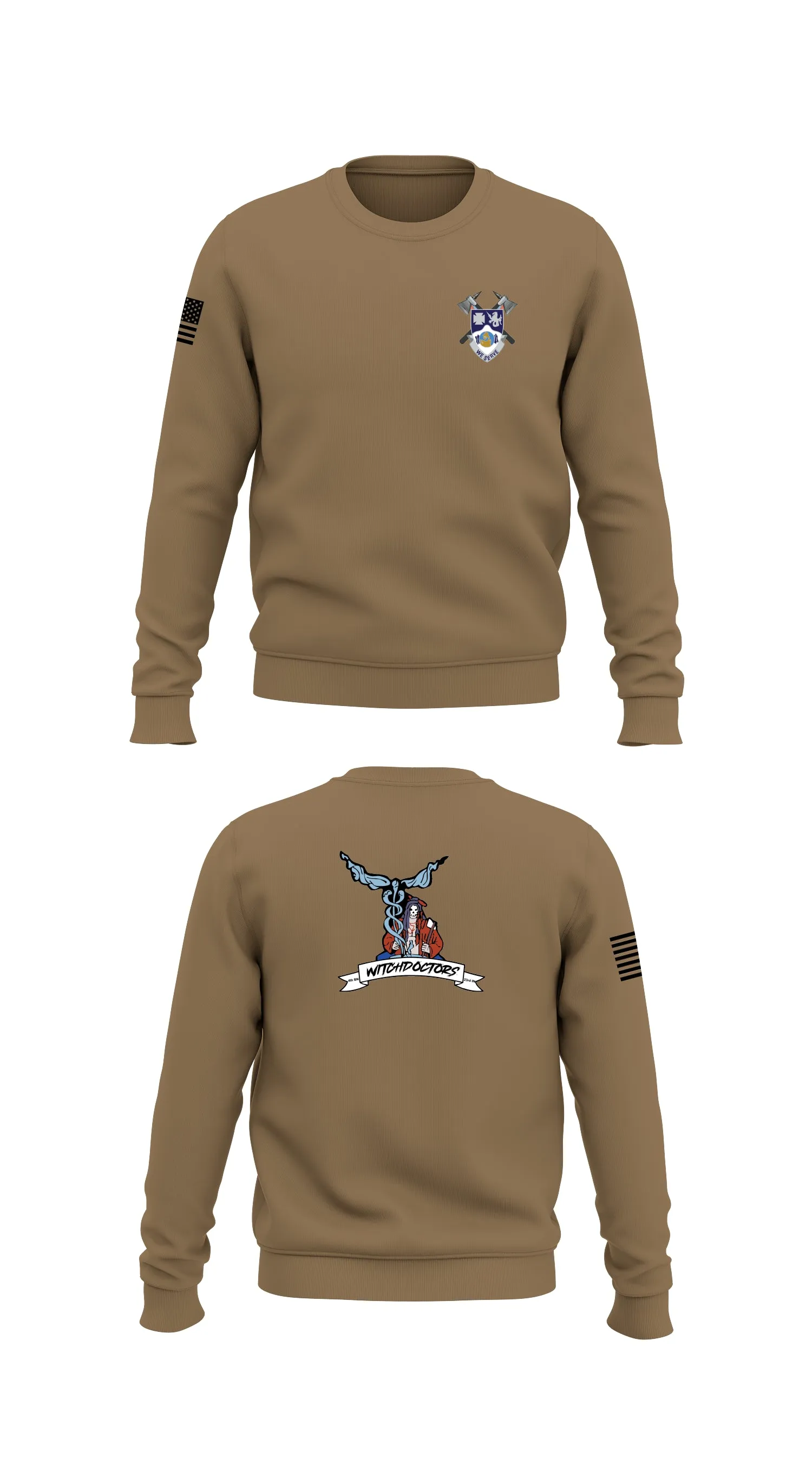 HHC 4-23 IN WITCHDOCTORS Store 1 Core Men's Crewneck Performance Sweatshirt - 87783081714