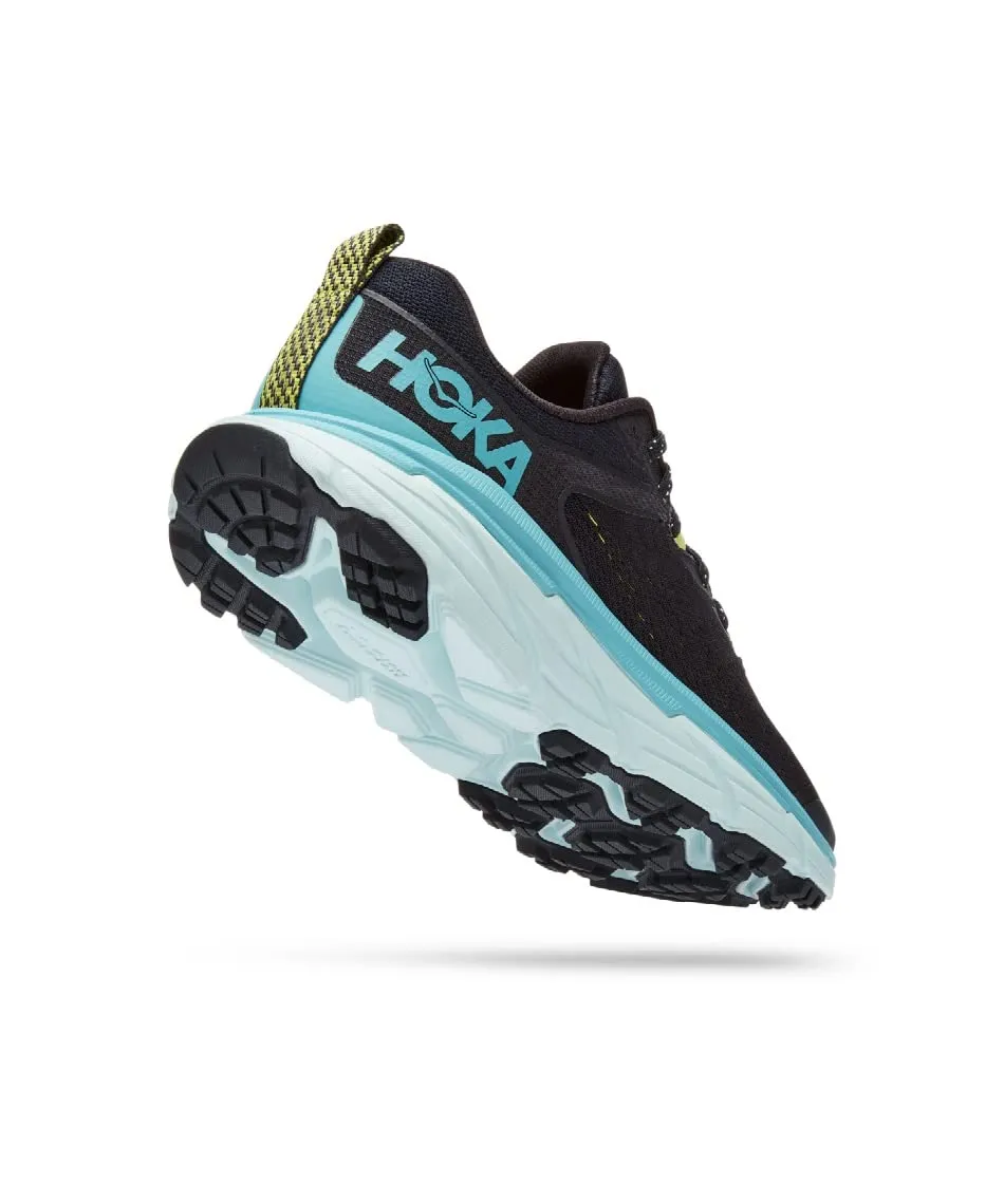 Hoka Women's Challenger 6 All Terrain Running Shoes Sneakers (Blue Graphite - Blue Glass, us_Footwear_Size_System, Adult, Women, Numeric, Medium, Numeric_7)