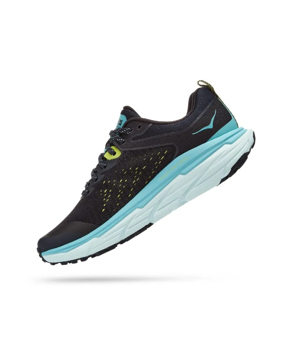 Hoka Women's Challenger 6 All Terrain Running Shoes Sneakers (Blue Graphite - Blue Glass, us_Footwear_Size_System, Adult, Women, Numeric, Medium, Numeric_7)