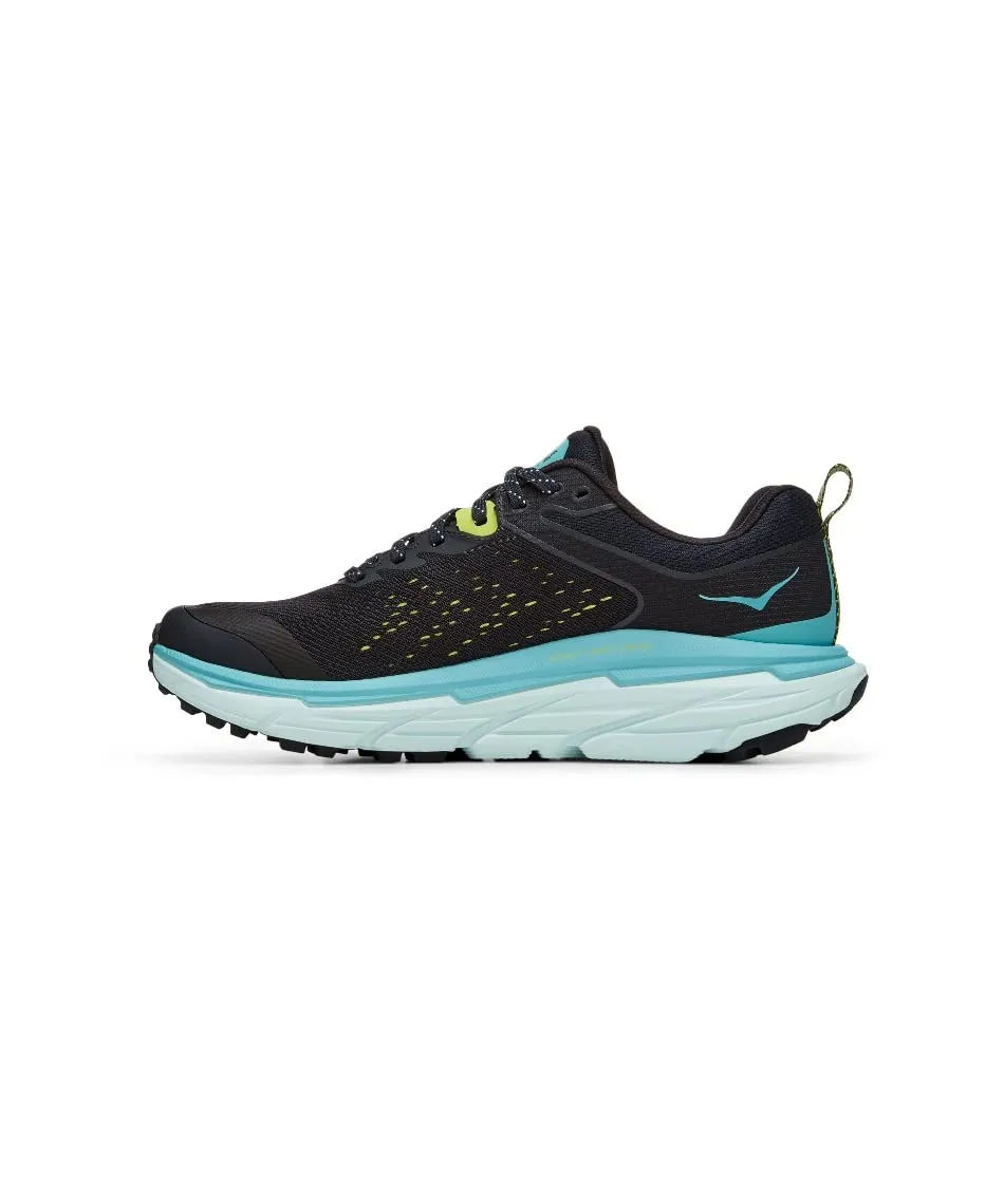 Hoka Women's Challenger 6 All Terrain Running Shoes Sneakers (Blue Graphite - Blue Glass, us_Footwear_Size_System, Adult, Women, Numeric, Medium, Numeric_7)