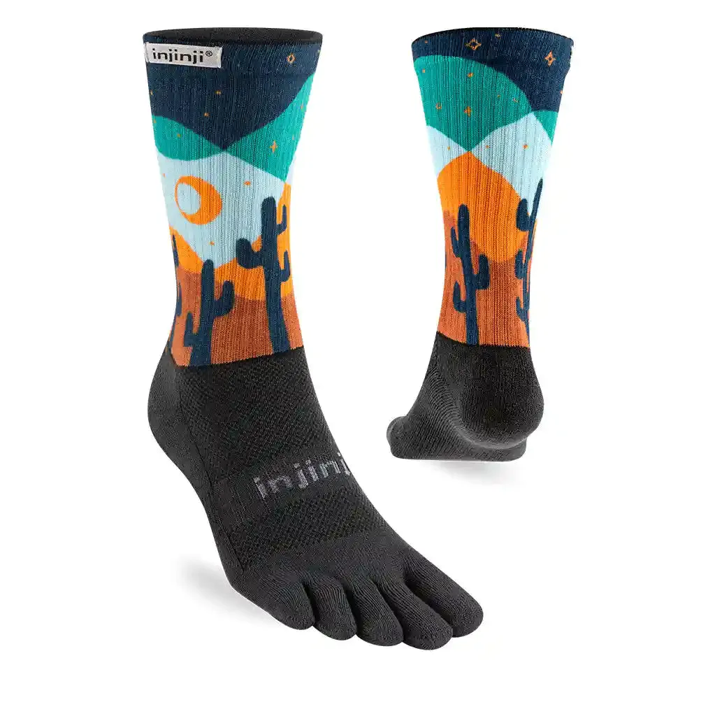 Injinji Artist Designed Mens Crew Socks