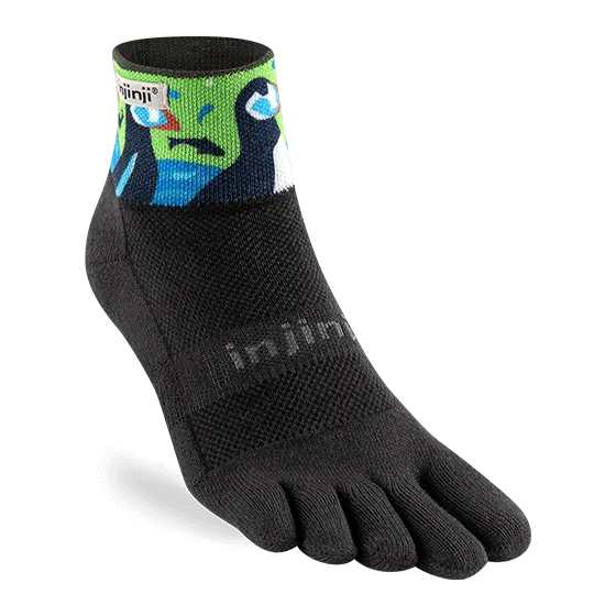 Injinji Artist Designed Men's Trail Mini-Crew Toesocks