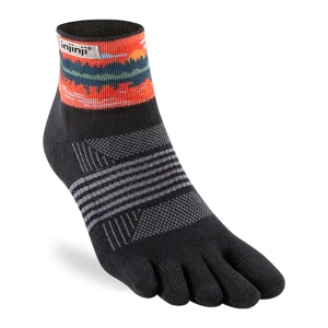 Injinji Artist Designed Women's Trail Mini-Crew Toesocks