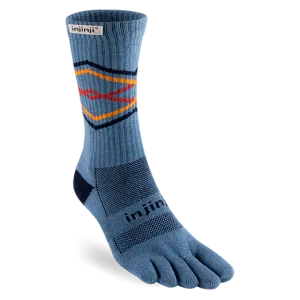 Injinji Trail Midweight Crew | Lake