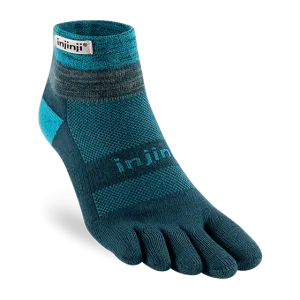 Injinji Trail Midweight Mini Crew | Midnight