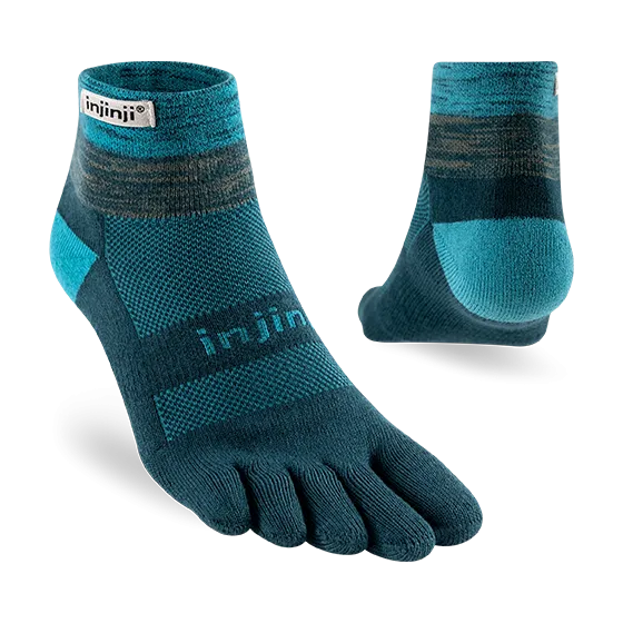 Injinji Trail Midweight Mini Crew | Midnight