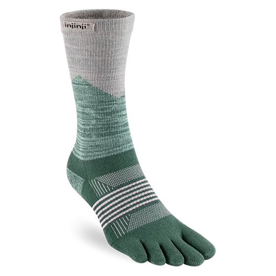 Injinji TRAIL Women's Specific Midweight Crew Running Socks